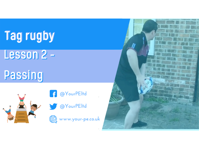 Tag rugby lesson 2 - Passing
